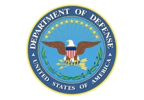 A logo for the Department of Defense